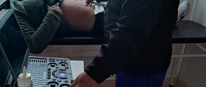 UN ECÓGRAFO PORTÁTIL